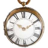 Seltene Spindeltaschenuhr Jean Godde Paris - фото 1