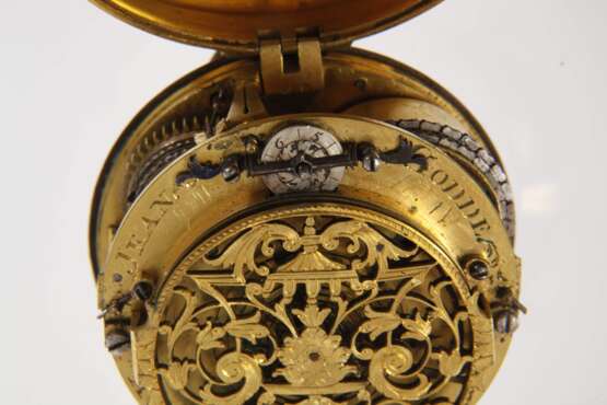 Seltene Spindeltaschenuhr Jean Godde Paris - фото 6