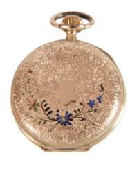 Damentaschenuhr Gold