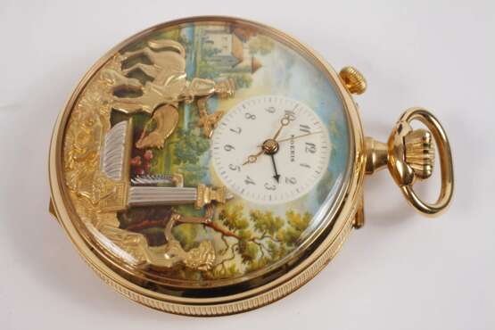 Taschenuhr mit Musik und Automat - фото 2 Taschenuhr mit Musik und Automat - фото 2