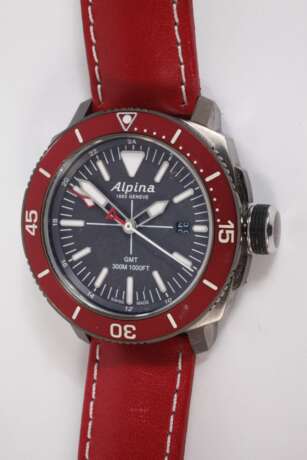 Herrenuhr Alpina Seastrong Diver 300 GMT - photo 3 Herrenuhr Alpina Seastrong Diver 300 GMT - photo 3