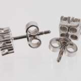 Paar Ohrstecker mit Brillanten - photo 3
