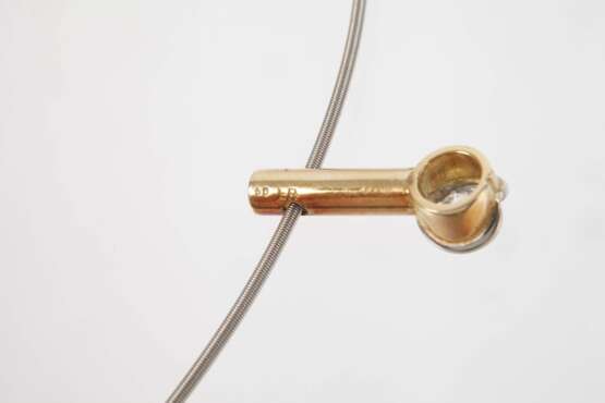 Brillantanhänger an Stahlreif - Foto 2 Brillantanhänger an Stahlreif - Foto 2