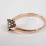 Solitärring mit Brillant von 1,02 ct - Foto 2