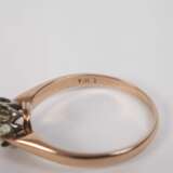 Solitärring mit Brillant von 1,02 ct - Foto 3