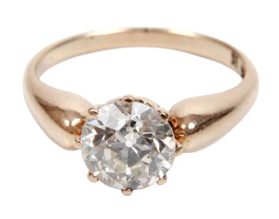 Solitärring mit Diamant - Foto 1 Solitärring mit Diamant - Foto 1