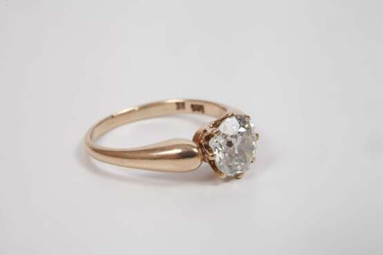 Solitärring mit Diamant - Foto 2 Solitärring mit Diamant - Foto 2