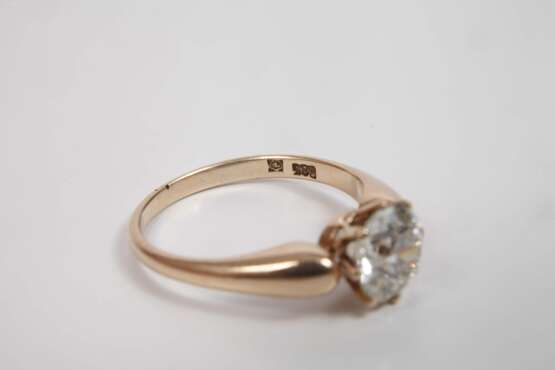 Solitärring mit Diamant - Foto 3 Solitärring mit Diamant - Foto 3