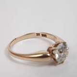 Solitärring mit Diamant - Foto 3