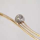 Brosche mit Altschliffdiamant von ca. 1,2 ct - photo 2