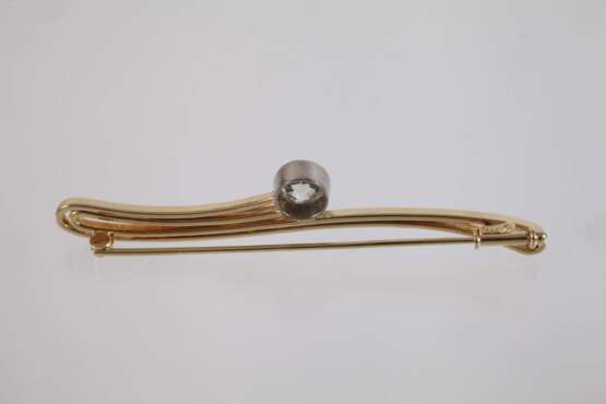 Brosche mit Altschliffdiamant von ca. 1,2 ct - photo 3 Brosche mit Altschliffdiamant von ca. 1,2 ct - photo 3