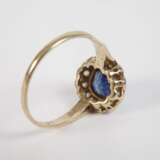 Damenring mit Saphir und Diamanten - фото 3