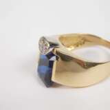 Damenring mit Steinbesatz - Foto 2