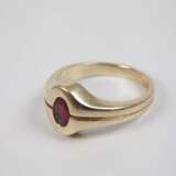 Paar Damenringe mit Rubinen - photo 3