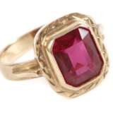 Damenring mit Steinbesatz - фото 1