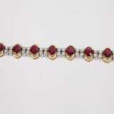 Schmuckset mit Rubinen und Brillanten - Foto 2