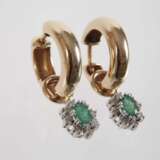 Schmuckset mit Smaragden und Brillanten - Foto 5