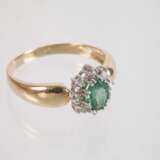 Schmuckset mit Smaragden und Brillanten - Foto 1