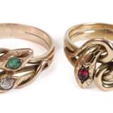 Paar Schlangenringe - photo 1