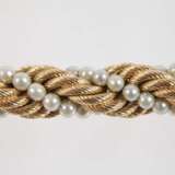 Hochwertiges Goldarmband mit Perlen - photo 4