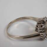 Damenring mit Perle und Brillanten - photo 3