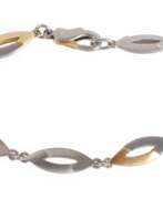 Übersicht. Armband aus Gold und Palladium