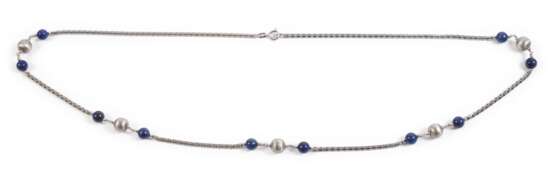 Figarokette mit Lapislazulikugeln - photo 1