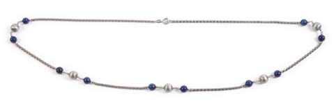 Figarokette mit Lapislazulikugeln - photo 1