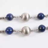 Figarokette mit Lapislazulikugeln - photo 3