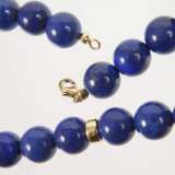 Kugelkette aus Lapislazuli - photo 2