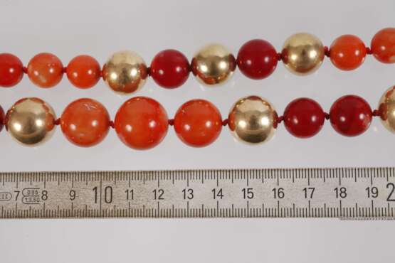 Lange Korallenkette - фото 2 Lange Korallenkette - фото 2