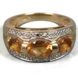 Damenring mit Citrinen - photo 1