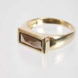 Anhänger und Ring mit Rauchquarzen - фото 2