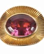 Aperçu. Clip mit Rubelith von ca. 12 ct