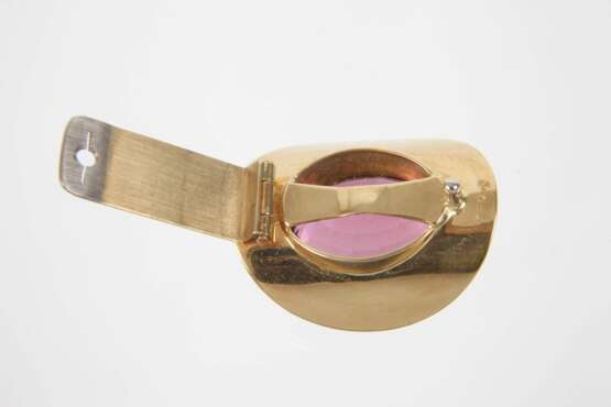 Clip mit Rubelith von ca. 12 ct - photo 3