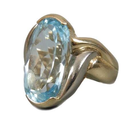 Damenring mit großem Blautopas - фото 1