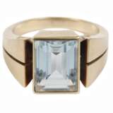Massiver Ring mit Aquamarin - photo 1