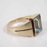 Massiver Ring mit Aquamarin - photo 2