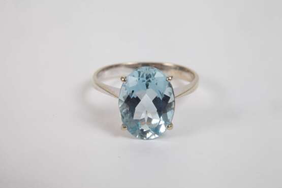 Damenring mit feinem Aquamarin - Foto 2