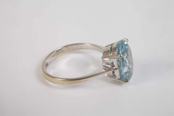 Damenring mit feinem Aquamarin - Foto 3