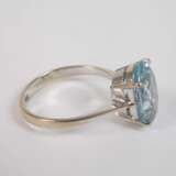 Damenring mit feinem Aquamarin - Foto 3