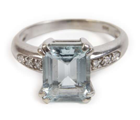 Damenring mit Aquamarin - photo 1