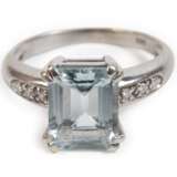 Damenring mit Aquamarin - photo 1