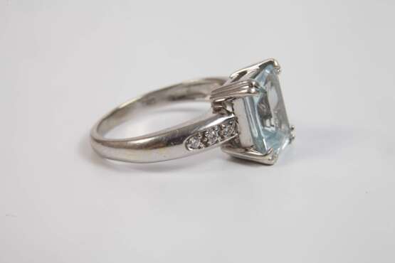Damenring mit Aquamarin - photo 2