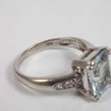 Damenring mit Aquamarin - photo 3