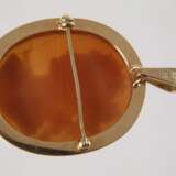 Anhänger mit Muschelkamee - фото 3