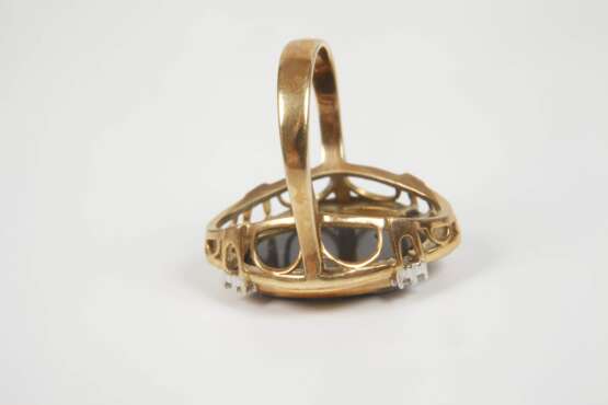 Damenring mit Achatgemme und Brillanten - фото 2