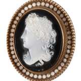 Brosche mit Kamee - фото 1