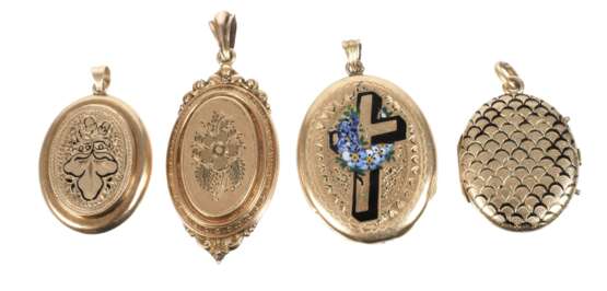 Vier Medaillonanhänger - photo 1