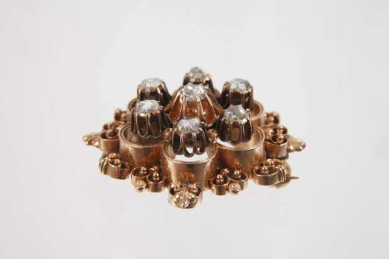 Historismusbrosche mit Diamanten - photo 2 Historismusbrosche mit Diamanten - photo 2